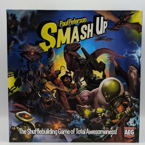 Alderac Entertainment AEG05501 Smash Up Card Game CIB Complete Deckbuilding - Picture 1 of 8